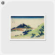 アートポストカード-Hokusai's Thirty-six Views of Mount Fuji - 葛飾 北斎 Postcard.