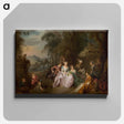 アートパネル-Repose in a Park
 - セントルイス美術館 Canvas.