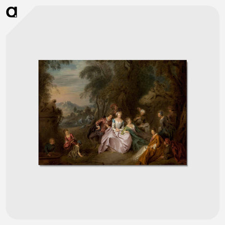 アートポストカード-Repose in a Park
 - セントルイス美術館 Postcard.