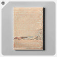 アートパネル-Jerusalem, Plate 71, "And above Albions Land...." - ウィリアム ブレイク Canvas.