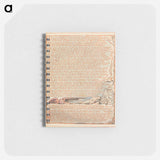 アートメモ帳-Jerusalem, Plate 71, "And above Albions Land...." - ウィリアム ブレイク Memo.