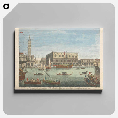 アートパネル-A Prospect from the Sea of little St. Mark's Place with the Publick Buildings on either side.
 - イェール大学アートギャラリー Canvas.