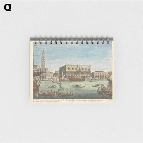 アートメモ帳-A Prospect from the Sea of little St. Mark's Place with the Publick Buildings on either side.
 - イェール大学アートギャラリー Memo.