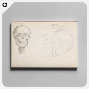 アートパネル-(unknown) part of a sketchbook - アルバート エーデルフェルト Canvas.