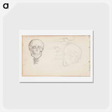 アートポストカード-(unknown) part of a sketchbook - アルバート エーデルフェルト Postcard.