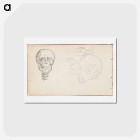 アートポストカード-(unknown) part of a sketchbook - アルバート エーデルフェルト Postcard.