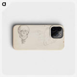 (unknown) part of a sketchbook - アルバート エーデルフェルト Phone Case.