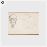 アートポストカード-(unknown) part of a sketchbook - アルバート エーデルフェルト Postcard.