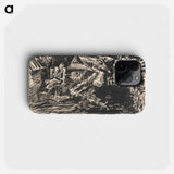 Farm yard - アーノルド ピーター ワイズ クビンチャン Phone Case.