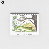 アートメモ帳-The Early Bird From Un-Natural History Not Taught In Bored Schools
 - 大英図書館 Memo.
