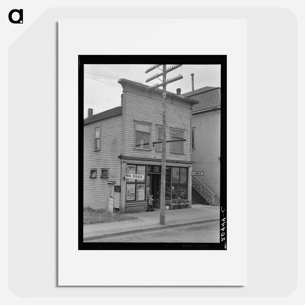 Western Washington, Grays Harbor County, Elma - Dorothea Lange Poster.