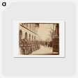 アートポストカード-Gardes Républicains devant le Palais de Justice
 - ウジェーヌ アジェ Postcard.