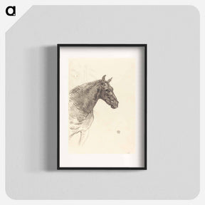 アートポスター-Old Horse - アンリ ド トゥールーズ ロートレック Poster.