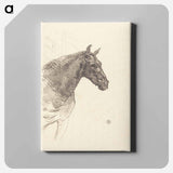 アートパネル-Old Horse - アンリ ド トゥールーズ ロートレック Canvas.