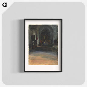 アートポスター-Spanish Church Interior - ジョン シンガー サージェント Poster.