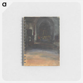 アートメモ帳-Spanish Church Interior - ジョン シンガー サージェント Memo.