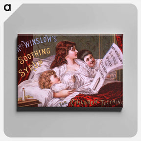 アートパネル-Advertisement for Mrs. Winslow's Soothing Syrup
 - 国立医学図書館 Canvas.