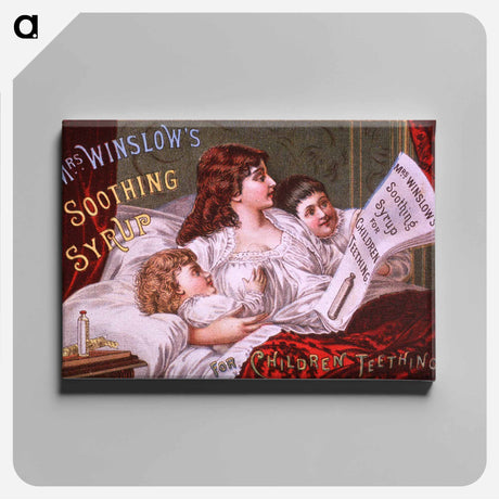 アートパネル-Advertisement for Mrs. Winslow's Soothing Syrup
 - 国立医学図書館 Canvas.