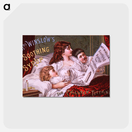 アートポストカード-Advertisement for Mrs. Winslow's Soothing Syrup
 - 国立医学図書館 Postcard.