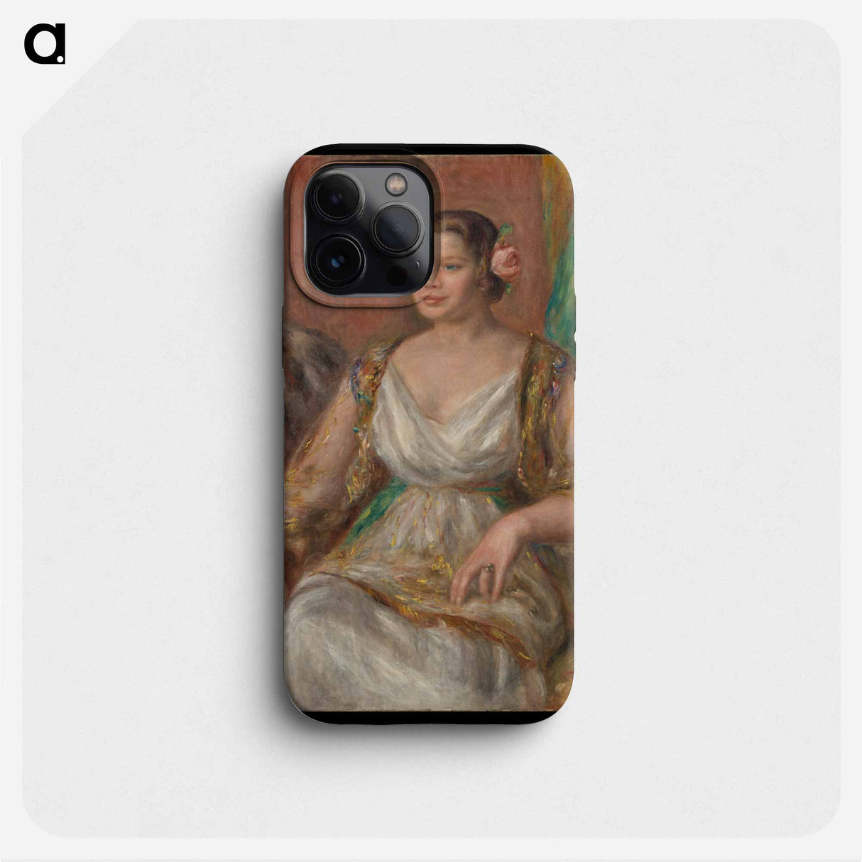 Tilla Durieux - Pierre Auguste Renoir Phone Case.