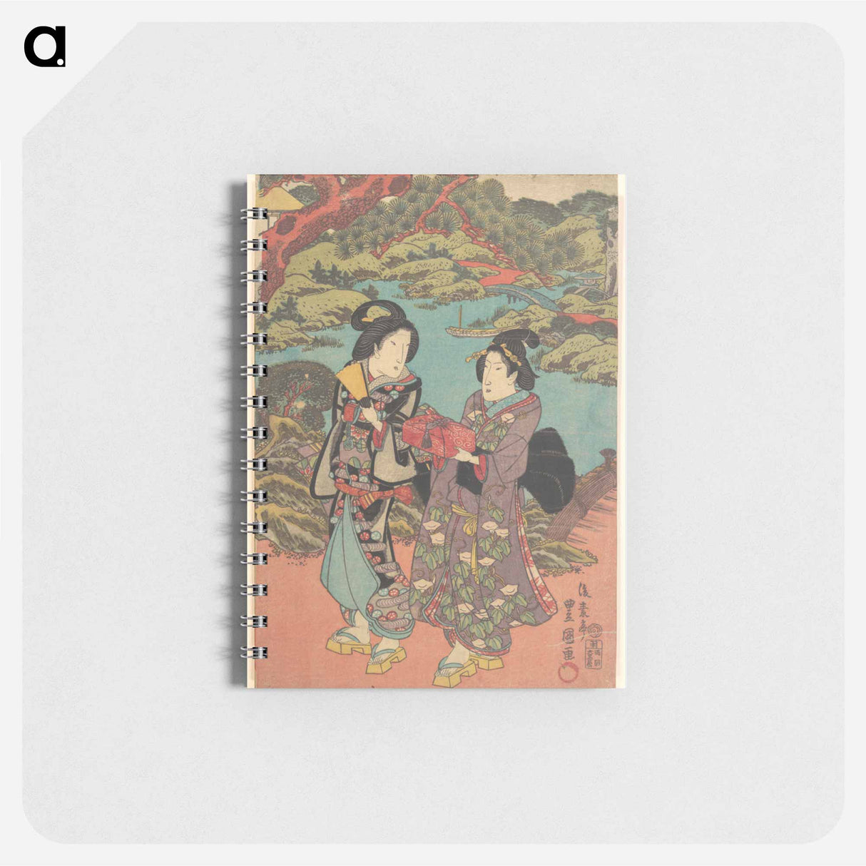 アートメモ帳-Utagawa Kunisada Print
 - 歌川 国貞 Memo.