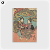 アートポストカード-Utagawa Kunisada Print
 - 歌川 国貞 Postcard.