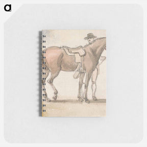 アートメモ帳-A Man and a Saddled Horse
 - イェール大学アートギャラリー Memo.