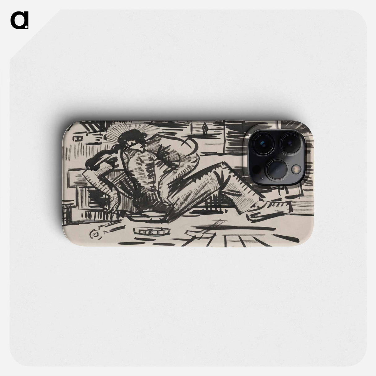 Beggar musician - アーノルド ピーター ワイズ クビンチャン Phone Case.
