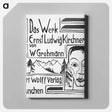 アートパネル-Prospectus for The work of Ernst Ludwig Kirchner - エルンスト ルートヴィヒ キルヒナー Canvas.