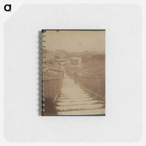 アートメモ帳-Butte aux Cailles, Rue de la Colonie
 - ウジェーヌ アジェ Memo.