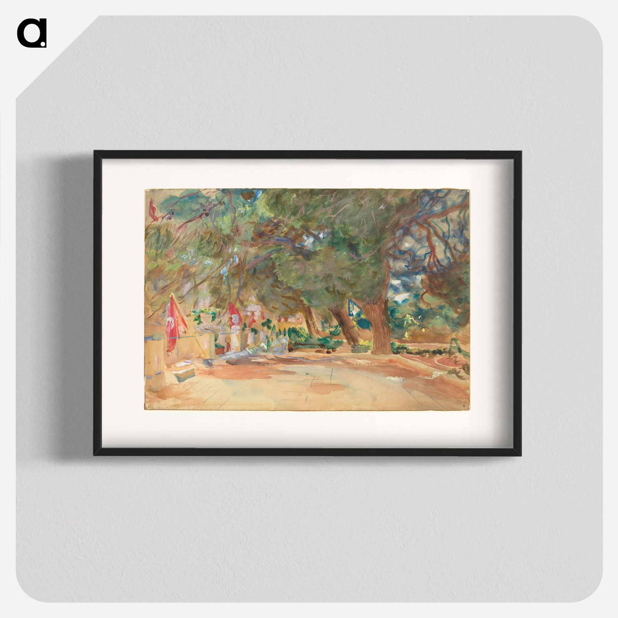 A War Memorial - John Singer Sargent Poster.