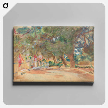 A War Memorial - John Singer Sargent Canvas.