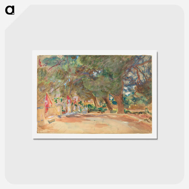 アートポストカード-A War Memorial - ジョン シンガー サージェント Postcard.