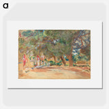 A War Memorial - John Singer Sargent Poster.