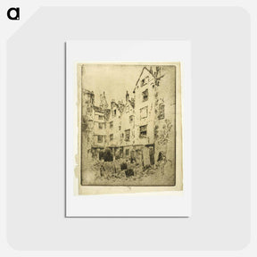 アートポストカード-St. Bartholomew's Churchyard
 - ジョセフ ペネル Postcard.