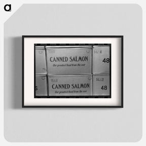 アートポスター-Canned Salmon, Astoria
 - ラッセル リー Poster.