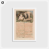 アートポストカード-The Ox in the Slaughter House Moans.... - ウィリアム ブレイク Postcard.