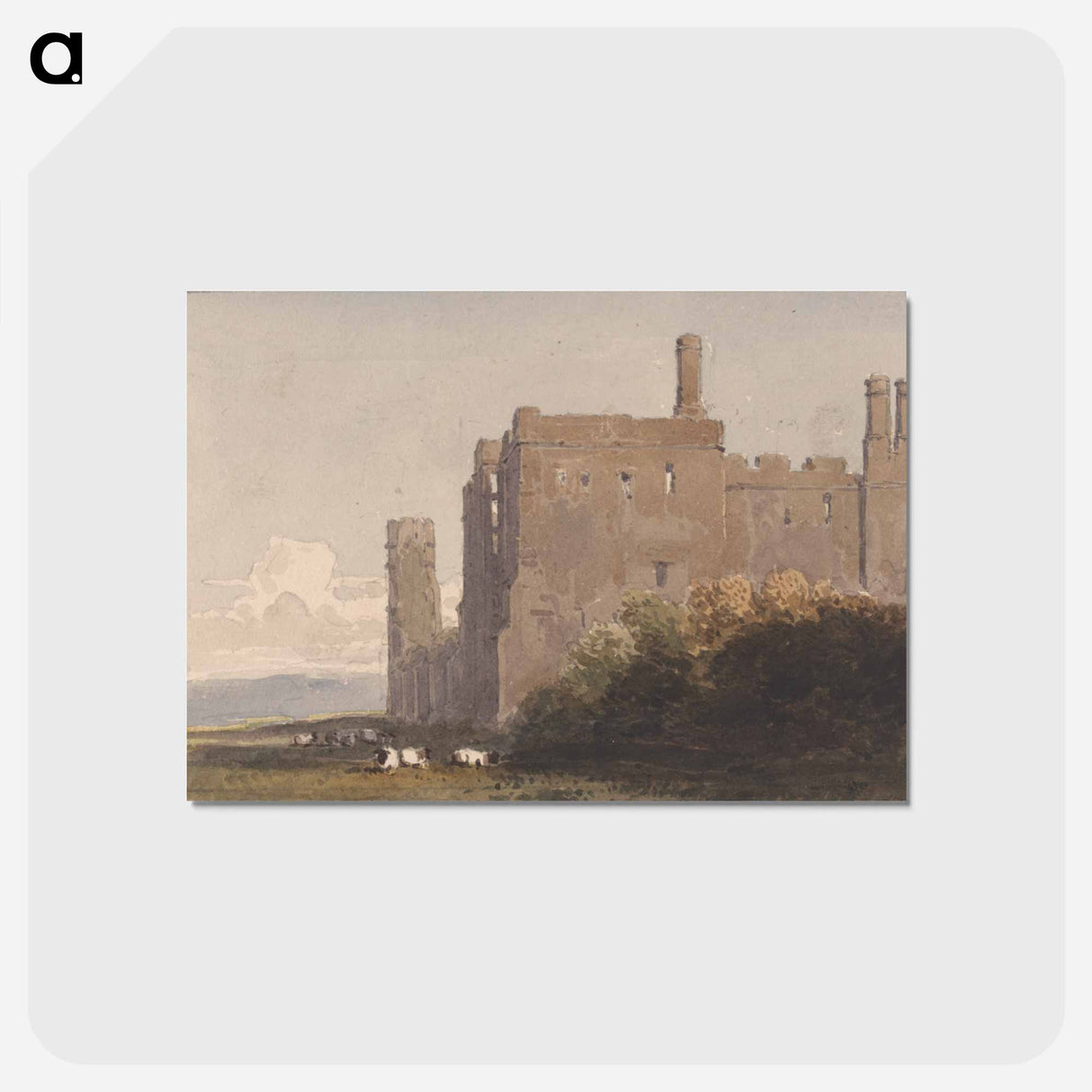 アートポストカード-Battle Abbey, Sussex
 - イェール大学アートギャラリー Postcard.