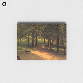 アートメモ帳-Irvington Woods - アルバート ビアスタット Memo.