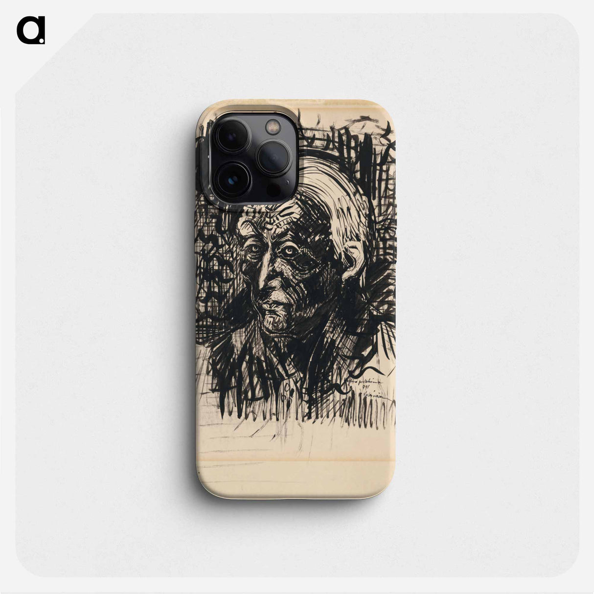 Self portrait - アーノルド ピーター ワイズ クビンチャン Phone Case.