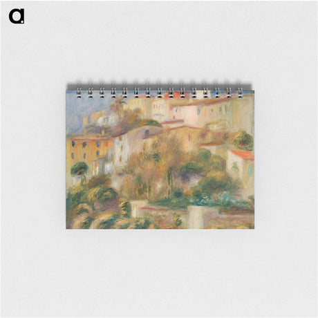 アートメモ帳-Houses on a Hill
 - バーンズ・コレクション Memo.