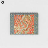 アートメモ帳-Chinese Canopy with Dragon Among Flowers
 - クリーブランド美術館 Memo.