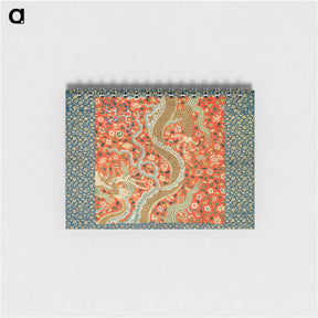 アートメモ帳-Chinese Canopy with Dragon Among Flowers
 - クリーブランド美術館 Memo.