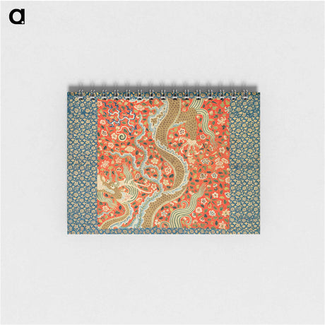 アートメモ帳-Chinese Canopy with Dragon Among Flowers
 - クリーブランド美術館 Memo.