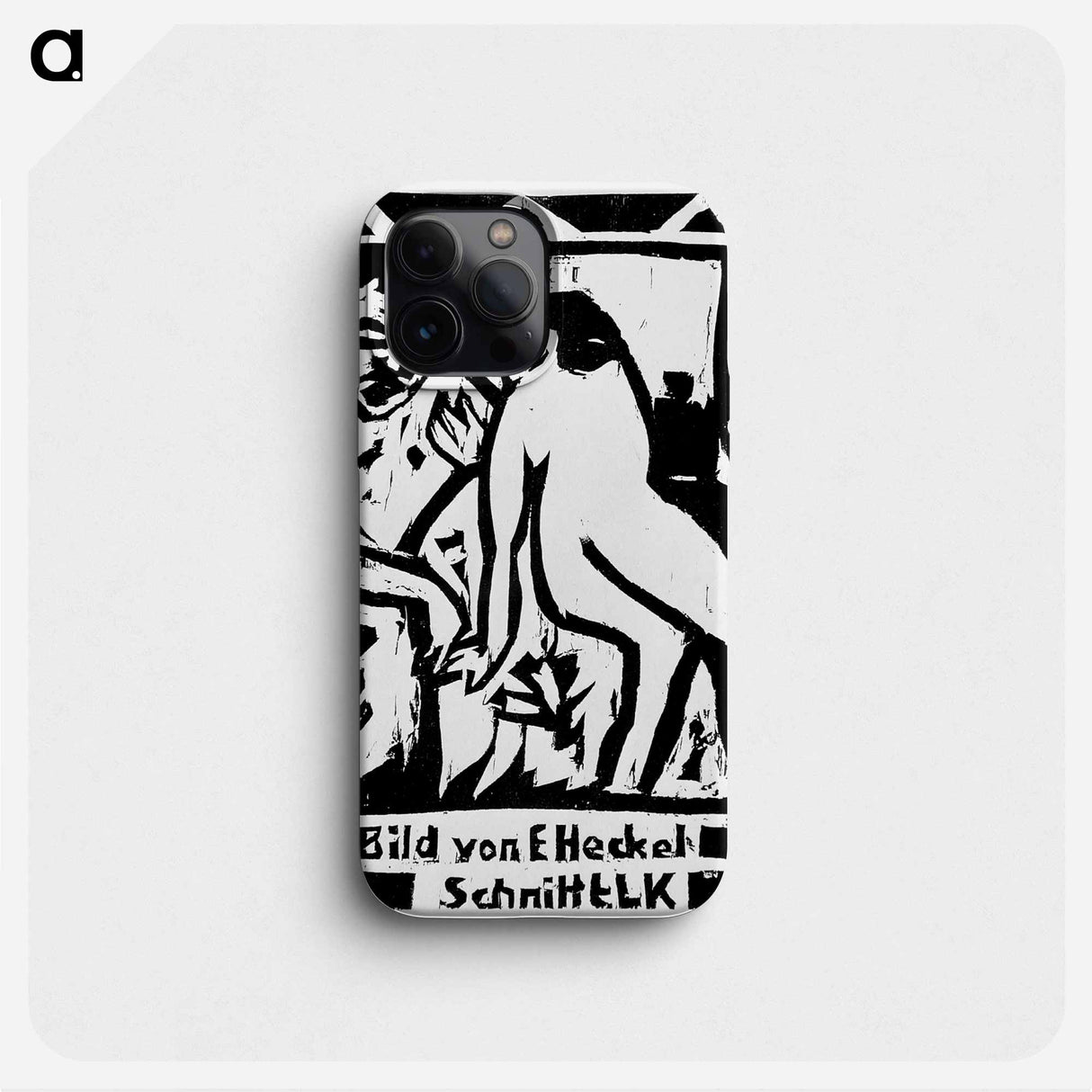 Man and woman - Ernst Ludwig Kirchner Phone Case.