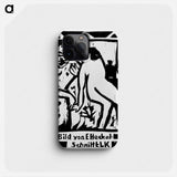 Man and woman - Ernst Ludwig Kirchner Phone Case.