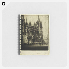 アートメモ帳-The West Front, Rouen Cathedral
 - ジョセフ ペネル Memo.