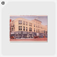 アートポストカード-Hotel La Fayette and Saunders Drugs, Exterior View
 - 国立医学図書館 Postcard.