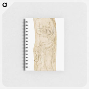 アートメモ帳-Sketch of Maori Woman and Child - ポール ゴーギャン Memo.