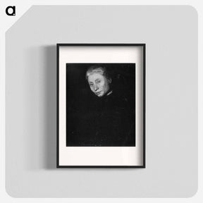 アートポスター-Portrait of Elizabeth R. Coffin - トーマス エイキンズ Poster.